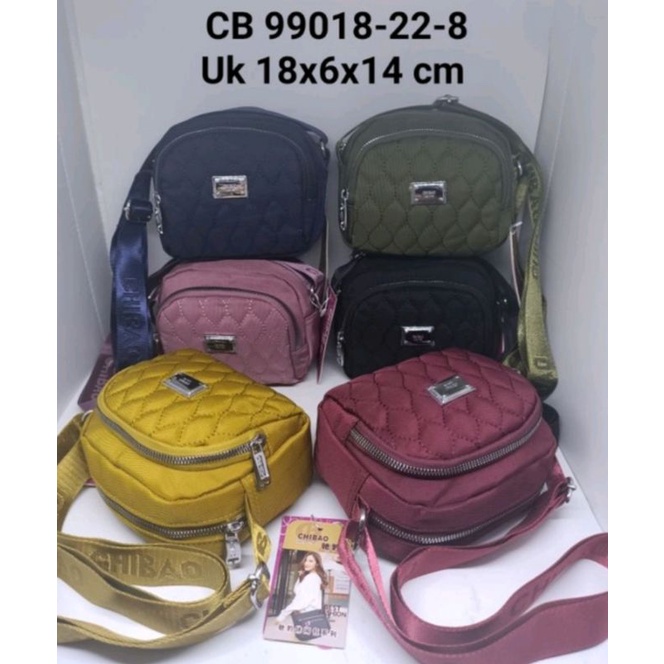 TAS SELEMPANG CHIBAO KANVAS ORIGINAL 99018-22-30#