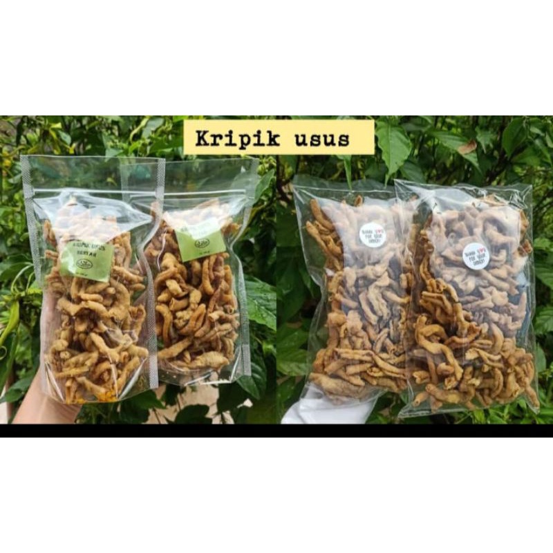 

keripik usus kemasan 500gram