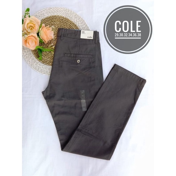 Celana chinos cowok Cole