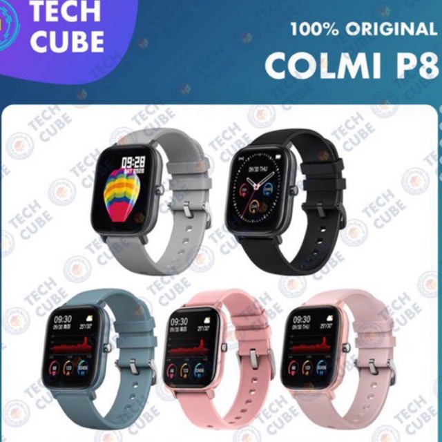 COLMI P8 Smartwatch Heart Rate Blood Pressure Sport
