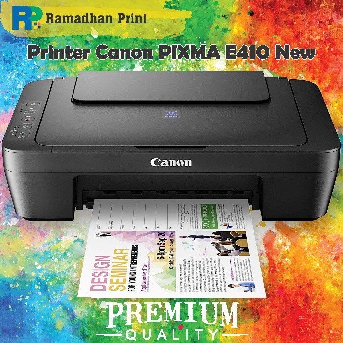 Jual Printer Canon PIXMA E410 Print Scan Copy AllInOne New Shopee Indonesia