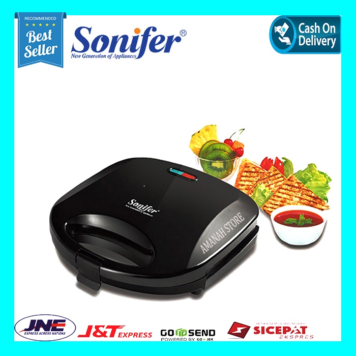 Sonifer sandwich maker 6048 pemanggang sandwich Roti