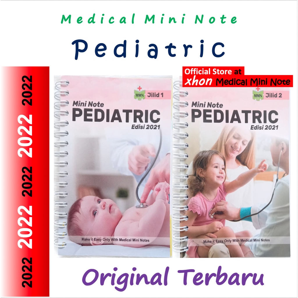 Jual ORIGINAL TERBARU Pediatric | MMN / Medical Notes Kedokteran ...