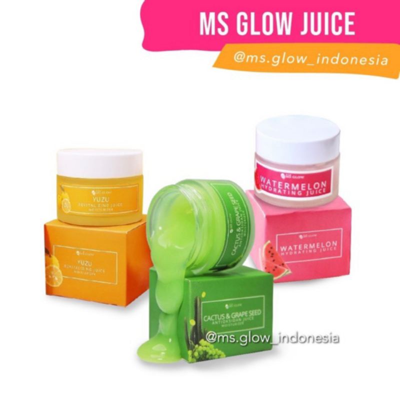MS GLOW JUICE MOISTURIZER 100% ORI