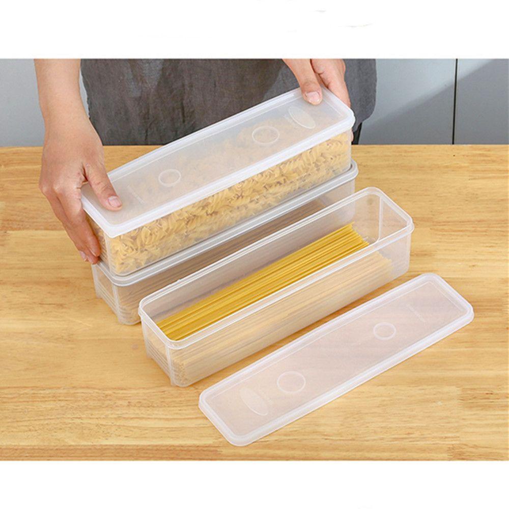 Kotak Penyimpanan Mie Nanas Kapasitas Tinggi Jual Panas Wadah Dapur Food Canister Spaghetti Crisper Grain Cutlery Food Preservation Box