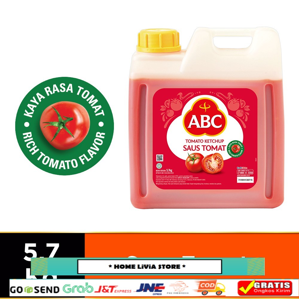 

ABC Saus Tomat 5.7 kg