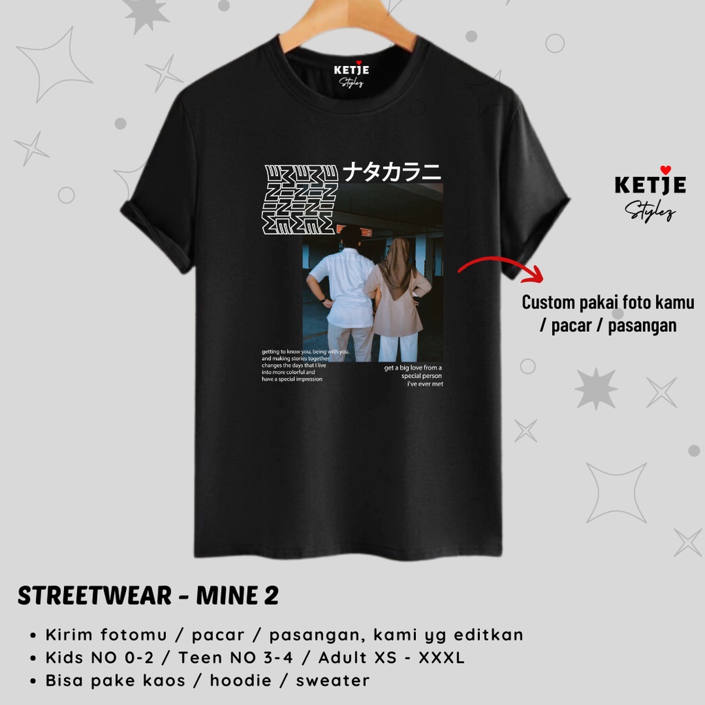 Kaos Streetwear Bucin Viral Negative Negativo - You are Mine 2 / Kaos Viral Negative / Kaos Streetwe