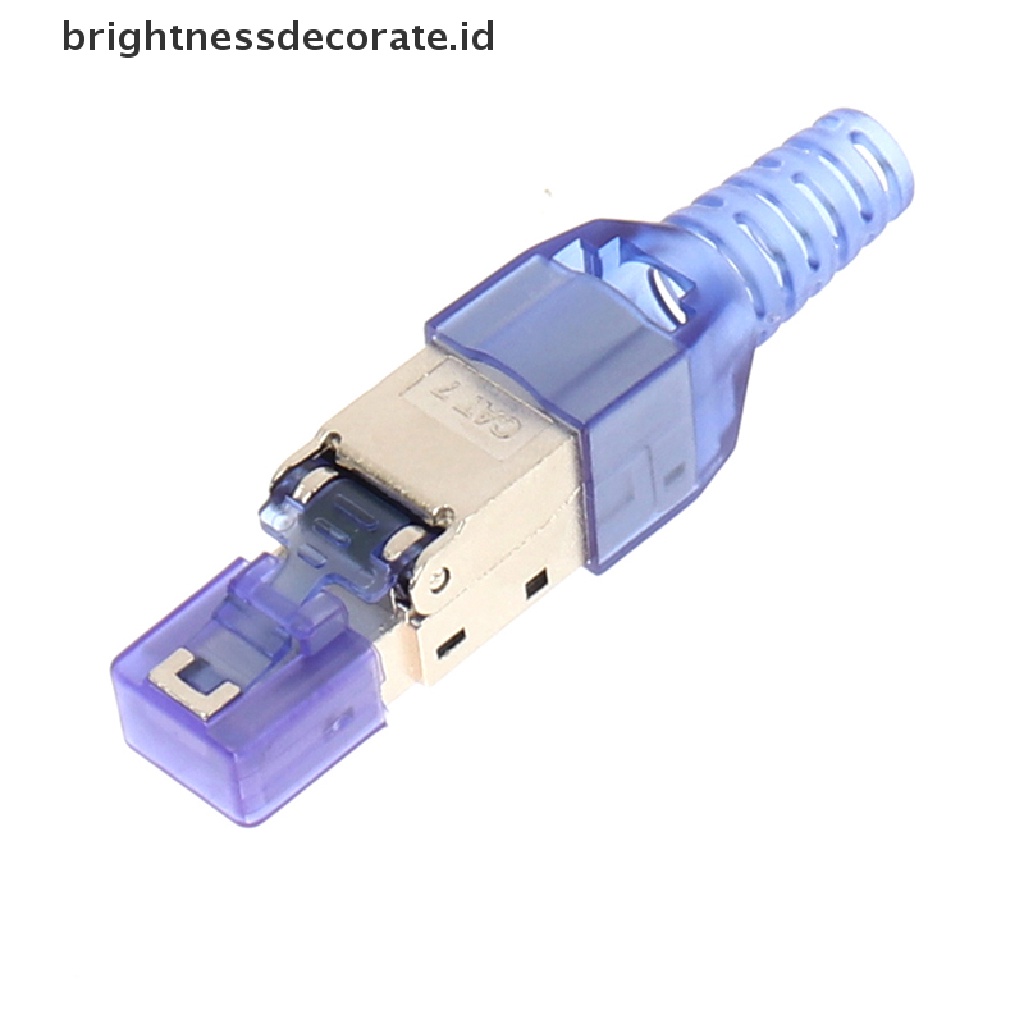 Konektor Kepala Kristal Cat6A / 7 / 8Ft Rj45