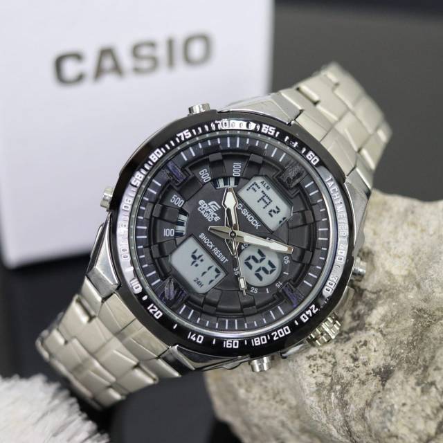 JAM TANGAN PRIA SPORTY EDIFICE EFA-150 DUAL TIME SUPER