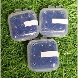 (box lubang+silica) anti lembab anti jamur dengan lubang silica gel biru