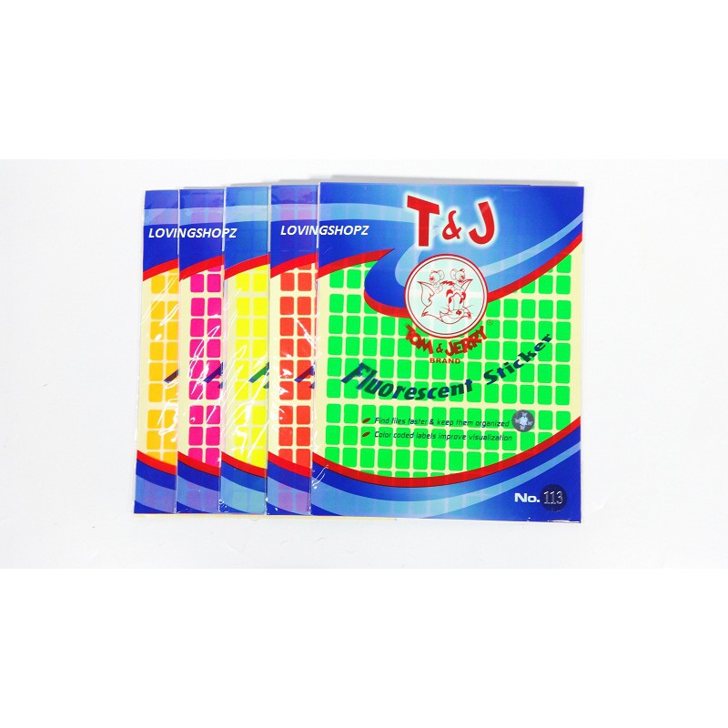 

Label Tom & Jerry No.113 warna