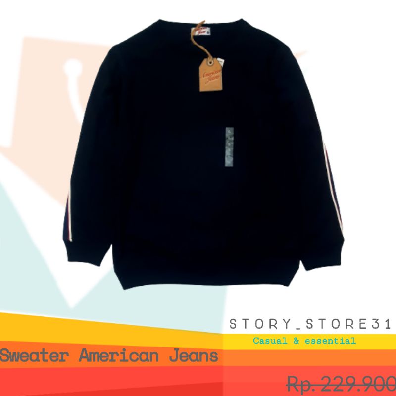 SWEATER PRIA CASUAL | SWEATER AMERICAN JEANS ORIGINAL