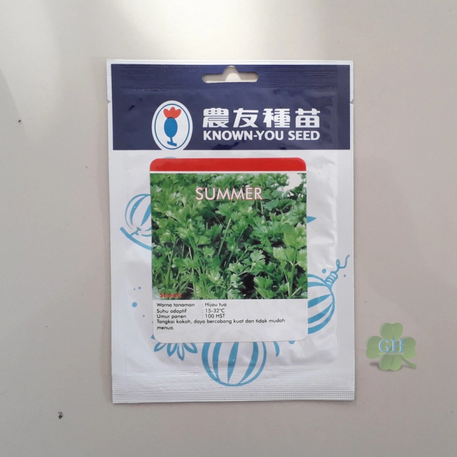 Benih Bibit Seledri SUMMER, Known You Seed