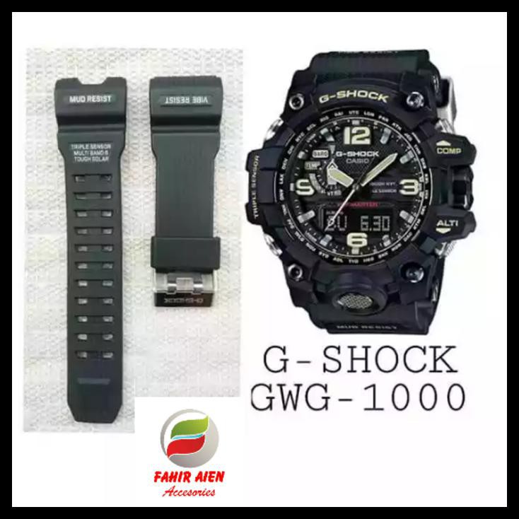 Tali Jam Casio G-Shock Gwg-1000/Gwg1000/Gwg 1000 Rubber Strap Casio 
