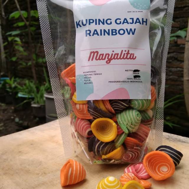 

Kuping gajah rainbow