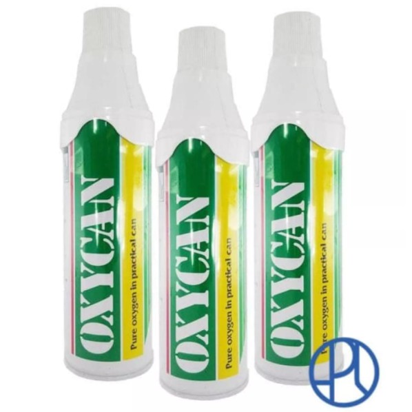 OXYCAN GREEN OKSIGEN KALENG PORTABLE 500cc