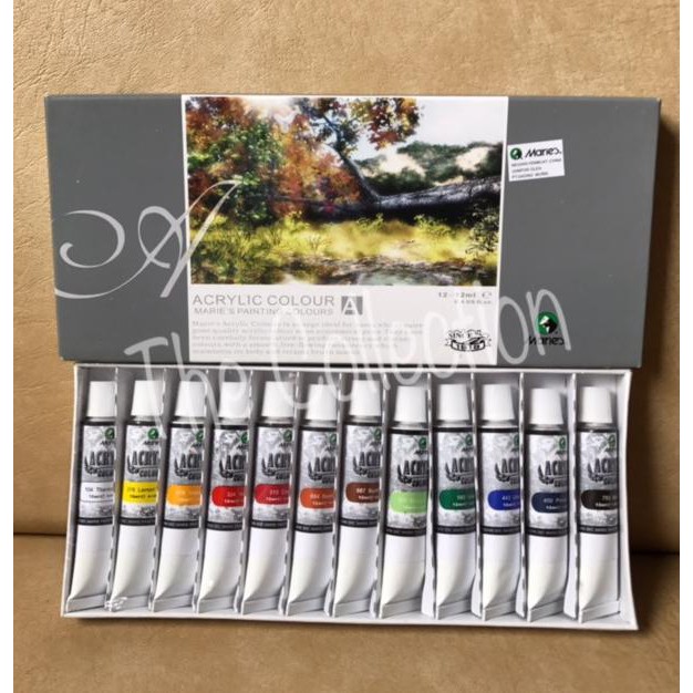 

Sale! Atk0297Mr 12 Warna Maries Cat Acrylic Akrilik Colour 12Ml 812B Acrilik Termurah