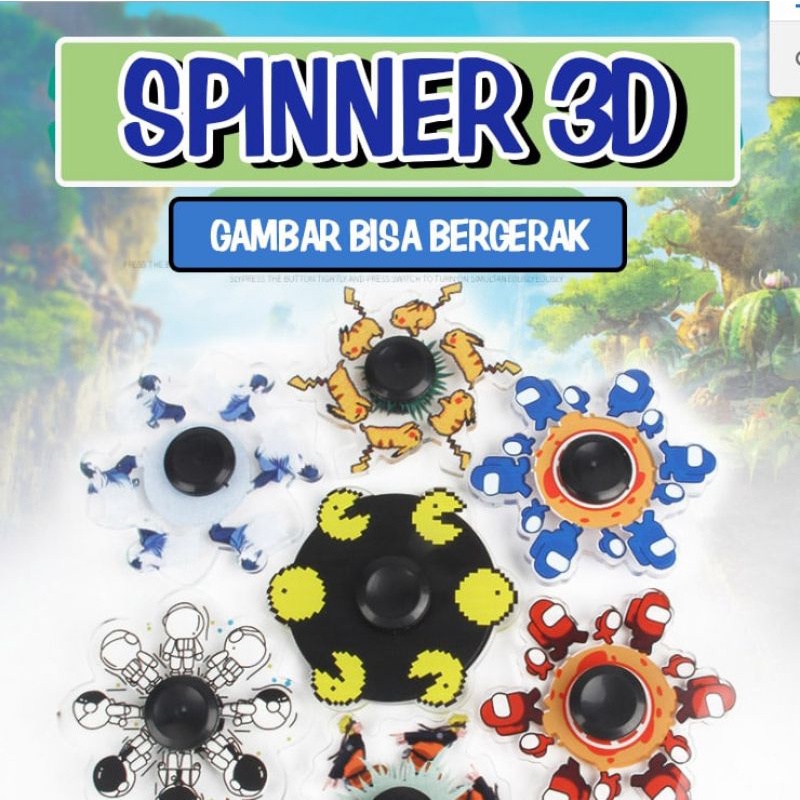 SPINNER 3D Kartun