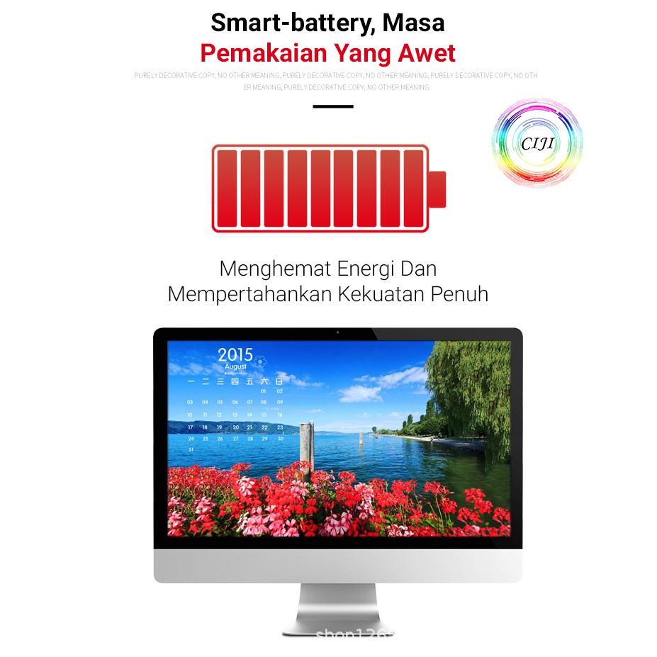 [ COD ] CIJI Paket Keyboard Wireless + Mouse Wireless Silent Desain Ultrathin Elegan-3