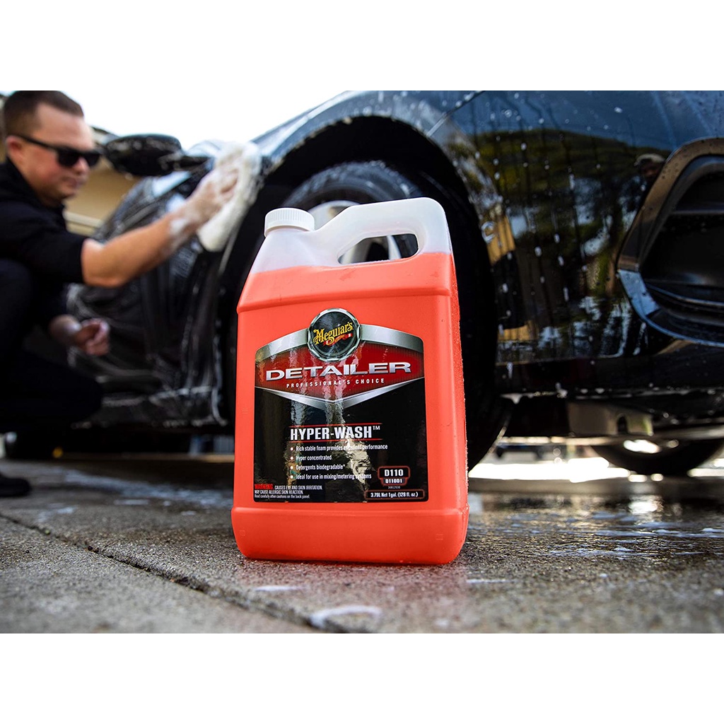 Meguiars Hyper Wash D11001 Shampoo Cuci Mobil 3,79L