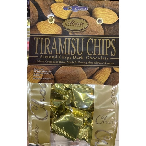 

Tiramisu Chips Almond Chips Dark Chocolate | Oleh-oleh Malaysia | Coklat Malaysia