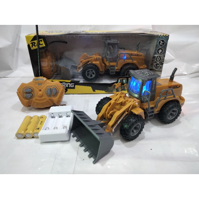 RC 1:30 Mobil Remote Control Truck Konstruksi Excavator Alat Berat Rdr 1105