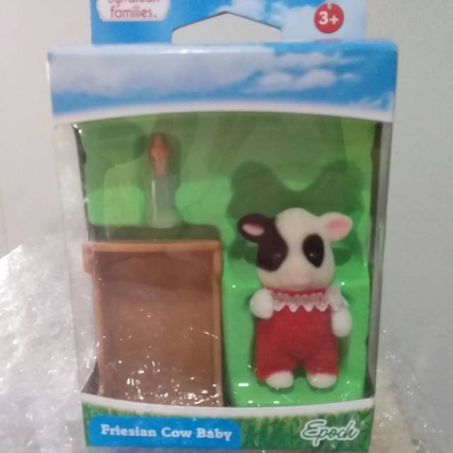 Sylvanian Families Japan - Fresian Cow Baby (ULTRA RARE)