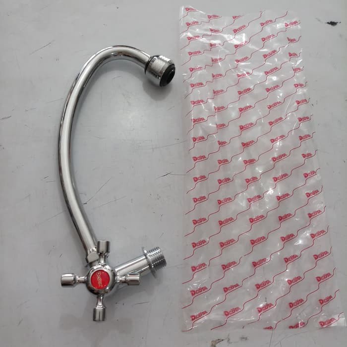 Kran bak cuci piring dcota. onda. kran angsa leher panjang