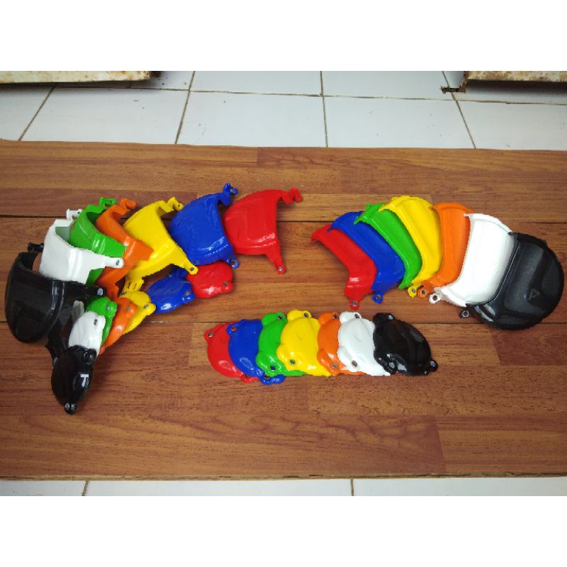 TUTUP MESIN KLX 150 KLX BF DTRACKER TUTUP MAGNET KLX150 KLX BF DTRACKER ENGINE GUARD KLX KLX BF DTRA