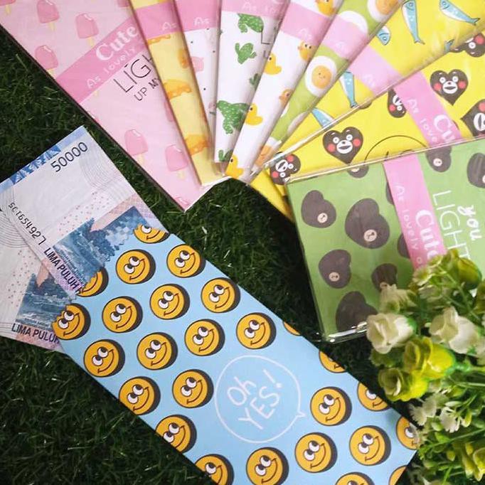 

Ready Stock Amplop Lebaran / Angpao Wedding / Ultah Motif Fancy - Cute Series