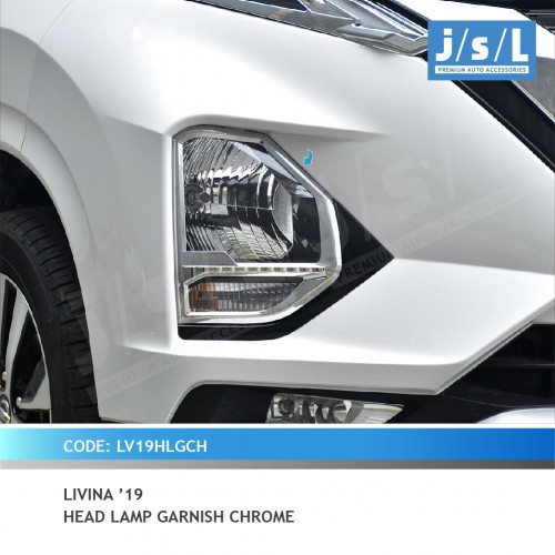 Garnis Depan All New Livina 2019 Chrome