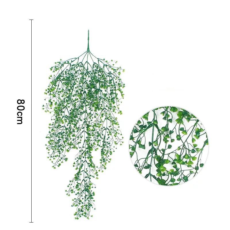 NFS582 Daun Rambat 1Pcs / Daun Pot Gantung Bunga Plastik-6