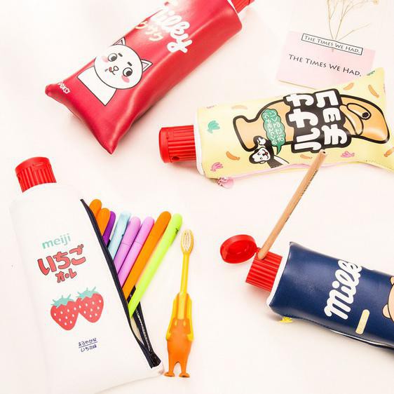 

SELL Tempat Pensil Odol MIlky, Banana, Strawberry stationery lucu, pencil case