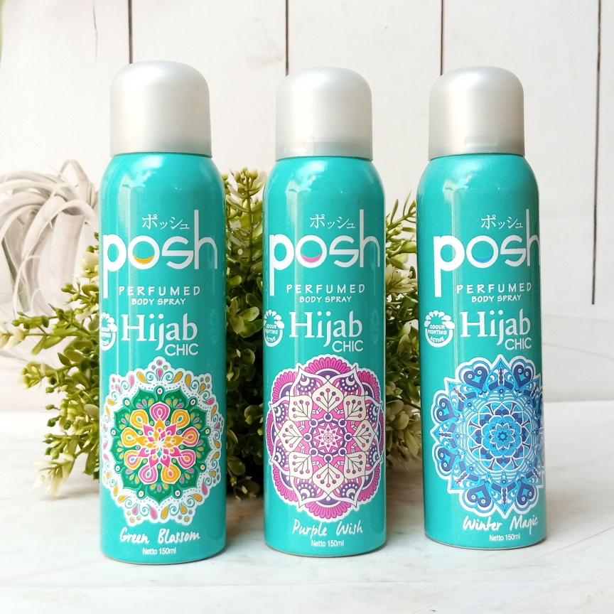 Posh Perfume Body Spray Hijab Botol 150ml