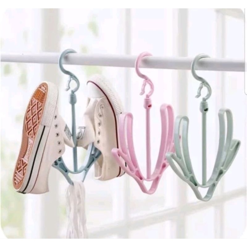 Hanger sepatu sandal gantungan kaos Kaki