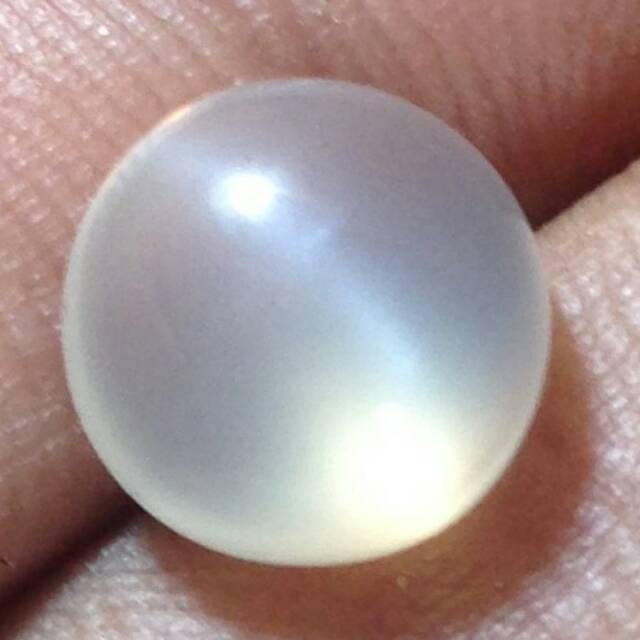Biduri Bulan Mata Kucing Natural Cat Eye Moonstone Original Clean