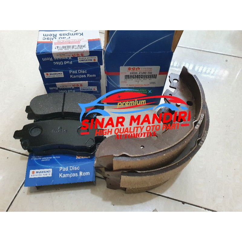 kampas rem depan belakang suzuki APV SGp