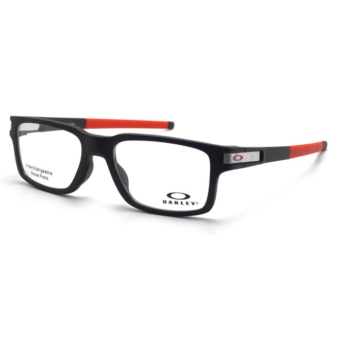 Oakley Frame Kacamata Latch EX OX 8115-0454 Satin Black-Chrome