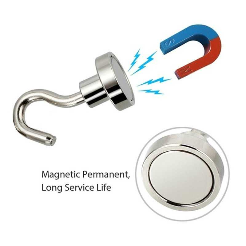TD - DAP YOMI Magnet Gantungan Hook Strong Neodymium 10mm 8 PCS - D12