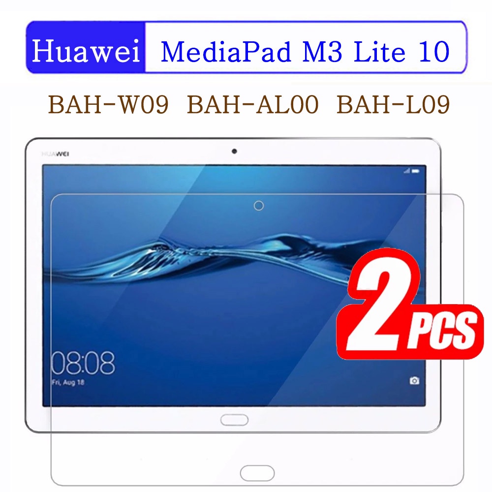 Pelindung Layar Tempered Glass 9h Anti Gores Untuk Huawei MediaPad M2 M3 M5 M6 Lite 7.0 8.0 8.4 10.1 10.8 2017 2018 2019