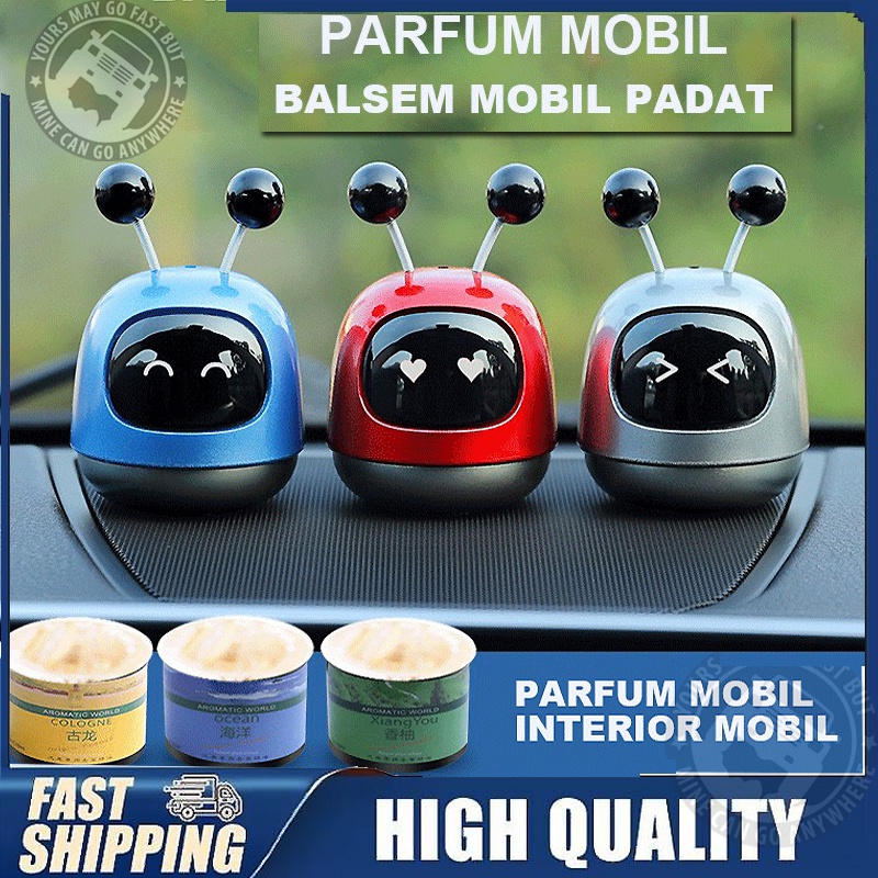 Pengharum Mobil Ruangan Bentuk Robot/Aromaterapi Parfum Mobil Kreatif/Ornamen Mobil/Parfum Mobil/Penyegar Mobil Robotik