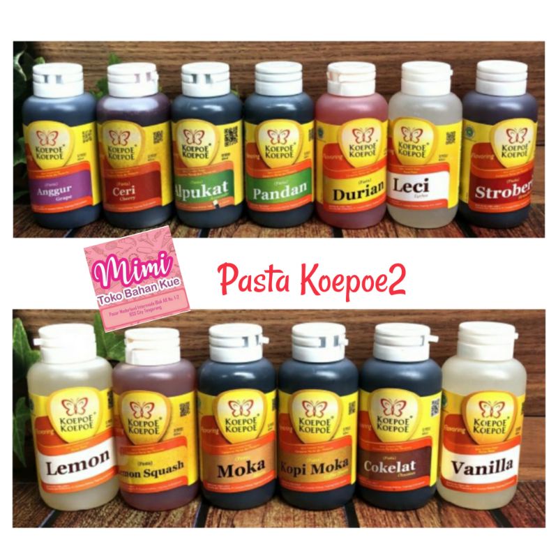 

Pasta Koepoe 60ml Perisa Pewarna Kue