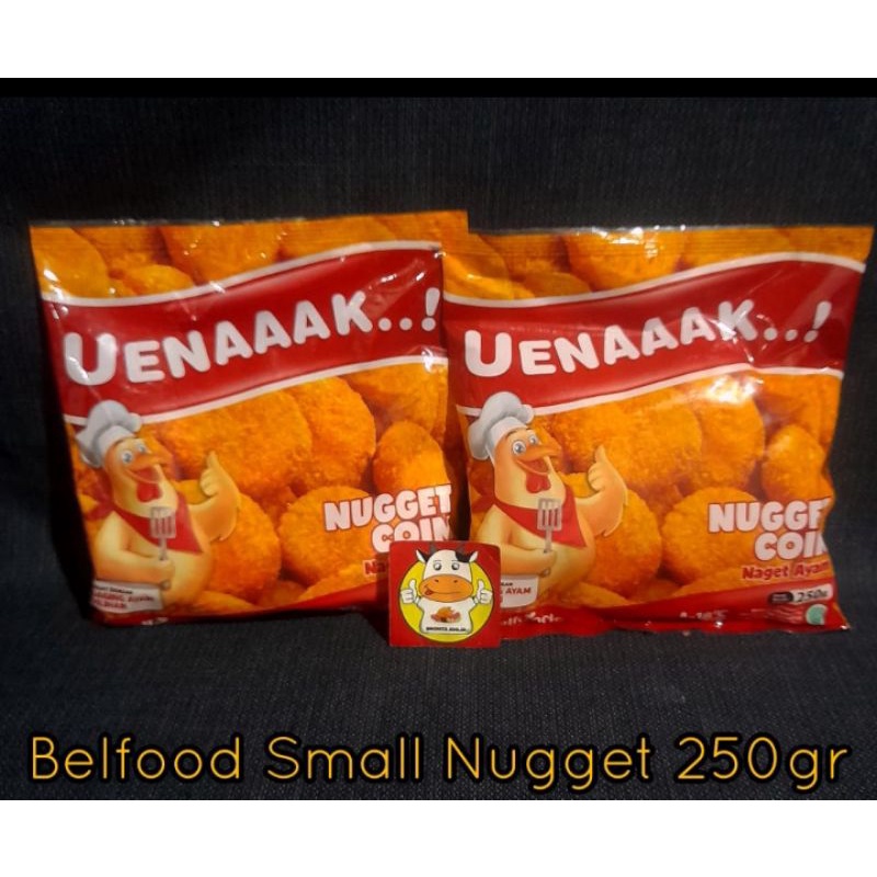 

BELFOODS CHICKEN NUGGET COIN 250GR - UENAAK CHICKEN NUGGET COIN 250GR - FROZEN FOOD - BRONTZ JOGJA