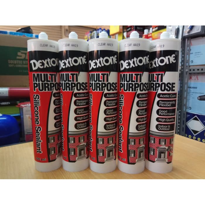 Sealent Dextone Multi Purpose / Sealant Dextone / Lem Kaca / Silent / Sealent Dextone 300ml