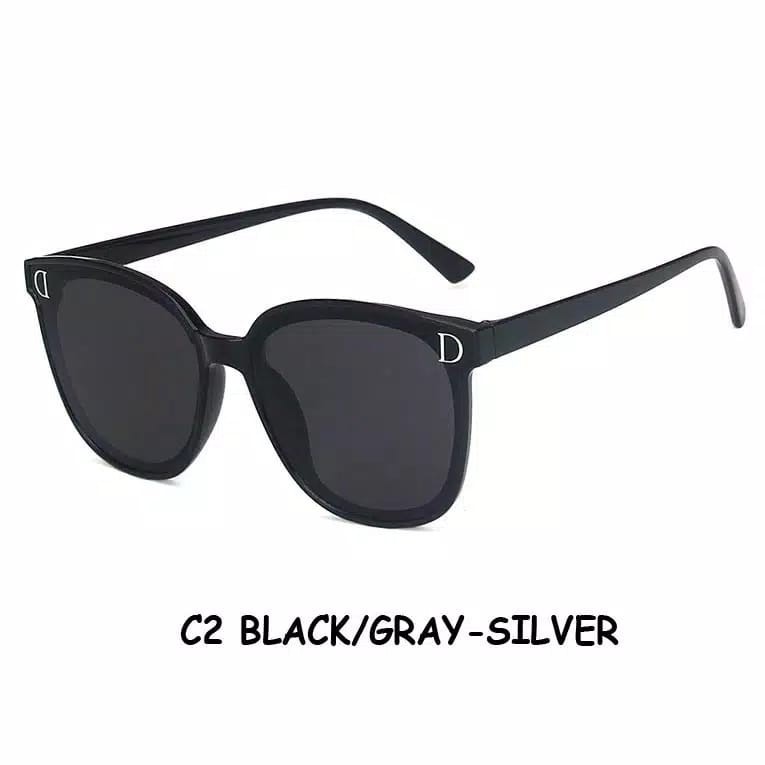 ♥TMALL88♥ Kacamata Hitam Kacamata Fashion Sunglasses Wanita/Pria Frame Kotak Import Real Pict