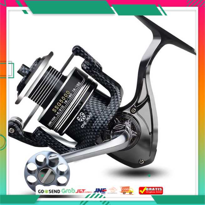 LIEYUWANG Reel Pancing 5000 12+1 Ball Bearing