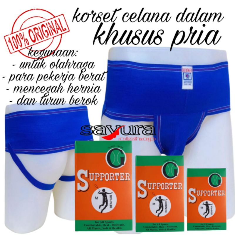 CELANA DALAM PRIA/CD HERNIA/KORSET SUPPORTER