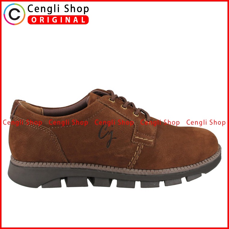 SEPATU BOOT PENDEK PAKALOLO PRIA ORIGINAL KULIT ASLI COKLAT PB08