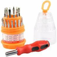 &lt; M.A &gt; Obeng Set Multifungsi/Obeng Magnetic 31  in  1