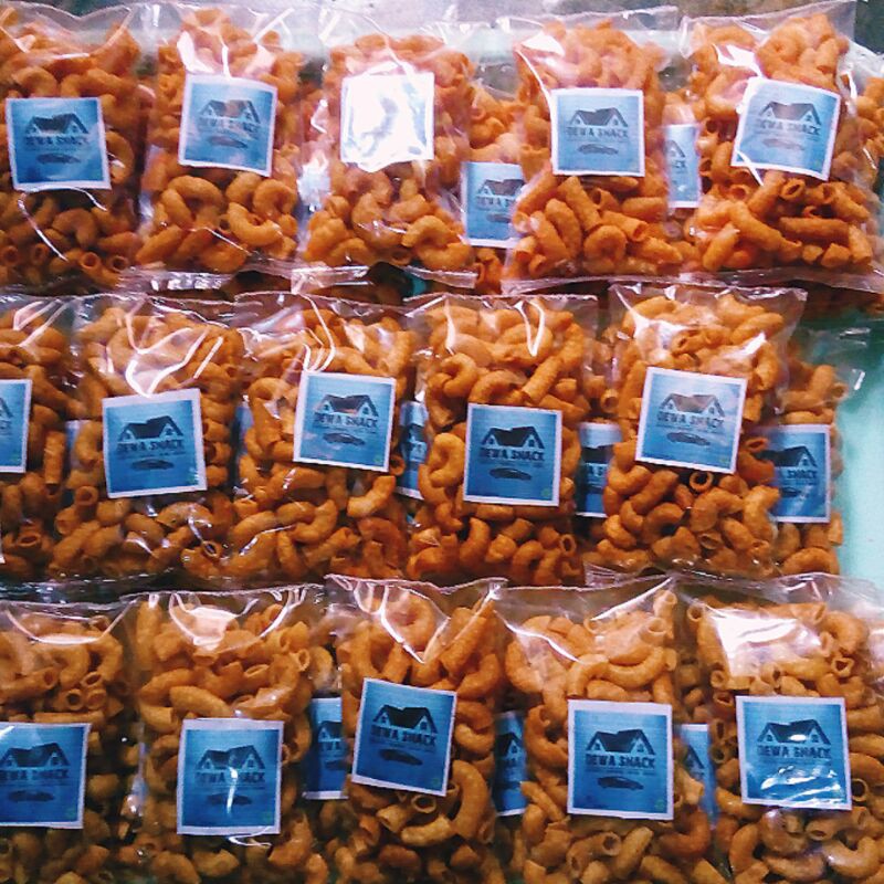 

Makaroni Bantet Lezat Kriuk 3 Rasa Kemasan Mini (35 gram) - DEWA SNACK